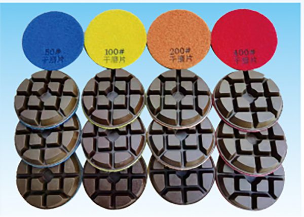 3寸翻新片干磨片12mm